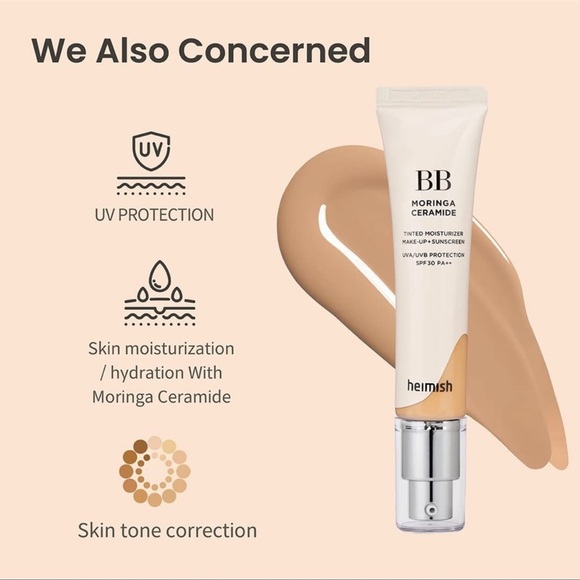 Moringa Ceramide BB Cream SPF 30 PA++, 31N Deep, High Coverage, Moisturizing - Picture 4 of 16